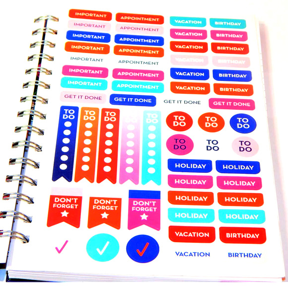 Live Love Bloom Awesome Tween or Teenage Girl Life Planner - Picture 3 of 10